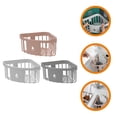 thumbnail image 2 of 3pcs Corner Shower Storage Baskets Sink Organizer Bathroom Shelf Storage Organizer, 2 of 6