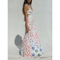thumbnail image 5 of Biezeib Women Slip Sleeveless Dress Summer Floral Print Tie Backless Party Dress for Vacation Cocktail Beach Streetwear, 5 of 6