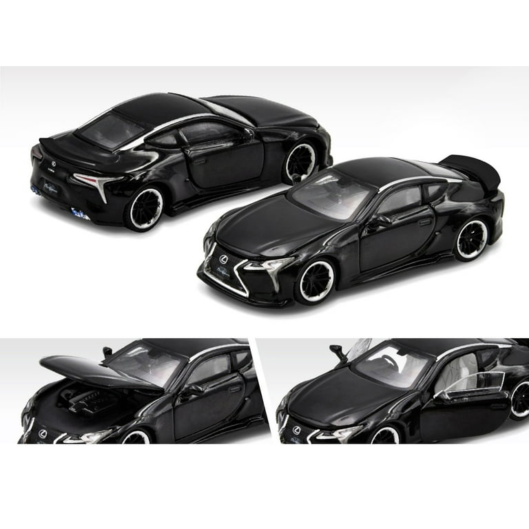LEXUS LC500 1/64 EraCar レクサス ミニカー 3台セット Lexus LC500 LB Works RHD (Right Hand Drive) Dark Black Limited