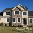 thumbnail image 4 of 24"W x 49"H Peaked Urethane Gable Vent Louver, Non-Functional, 4 of 11