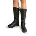 thumbnail image 6 of DREAM PAIRS Women's Faux Fur Knee High Boot BLACK 9, 6 of 8
