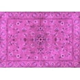thumbnail image 1 of Ahgly Company Indoor Rectangle Persian Purple Traditional Area Rugs, 6' x 9', 1 of 4