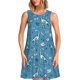 thumbnail image 1 of Balery Dinosaur Skull Vestidos de verano para mujer con estampado: vestido holgado sin mangas, vestido playero informal y cómodo para días calurosos., 1 of 7