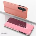 thumbnail image 2 of Stylish Mirror Flip Womens Case for Samsung Galaxy A05s, Clear View Window Cover with Kickstand Thin Ultra Phone Case for Samsung Galaxy A05s QH Rose Gold, 2 of 11