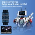 thumbnail image 7 of 5-in-1 STEM Robot Building Kit for Kids Ages 6-16, Remote & App Controlled, Rechargeable Engineering Learning DIY Coding Toy, Educational Building Blocks Gift for Girls & Boys (603 PCS), 7 of 7