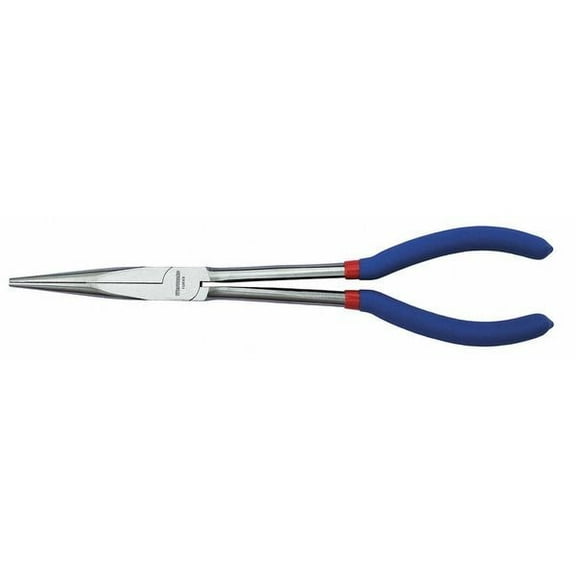 Westward 11 1/8 in Needle Nose Plier Dipped Handle 1UKK6