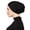 A, variant on Women Undercap Solid Color Non-slip Stretch Cotton Headscarf Cap Breathable Under Scarf Hat Head Wrap Bonnet Night Sleep Cap Headwear