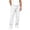 Z1 - White, variant on Guluxicc Straight Leg Cotton Pants for Men Drawstring Elastic Waist Pants Classic Vacation Casual Beach Trousers with Multi Pockets