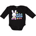 thumbnail image 3 of Inktastic My 1st Easter with Bunny and Easter Basket Boys Long Sleeve Baby Bodysuit, 3 of 5