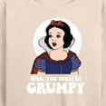 thumbnail image 3 of Disney Princess - You Must Be Grumpy - Women's Lightweight French Terry Long Sleeve Shirt, 3 of 5