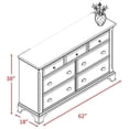 thumbnail image 5 of Bowery Hill 7 Drawer Dresser in Cherry, 5 of 5
