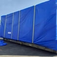 thumbnail image 3 of Premium Tarpaulin with Eyelets Garden for Furniture (Blue, 2x2x1m), 3 of 5