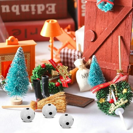 Moluckfu Mini Soccer Balls 5Pcs Multi-Colored Plastic Educational Toy for Children and .70X1.70X1.70in