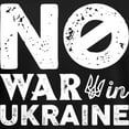 thumbnail image 3 of CafePress - No War In Ukraine Women's V Neck Dark T Shirt - Women's V-Neck Dark T-Shirt, 3 of 4