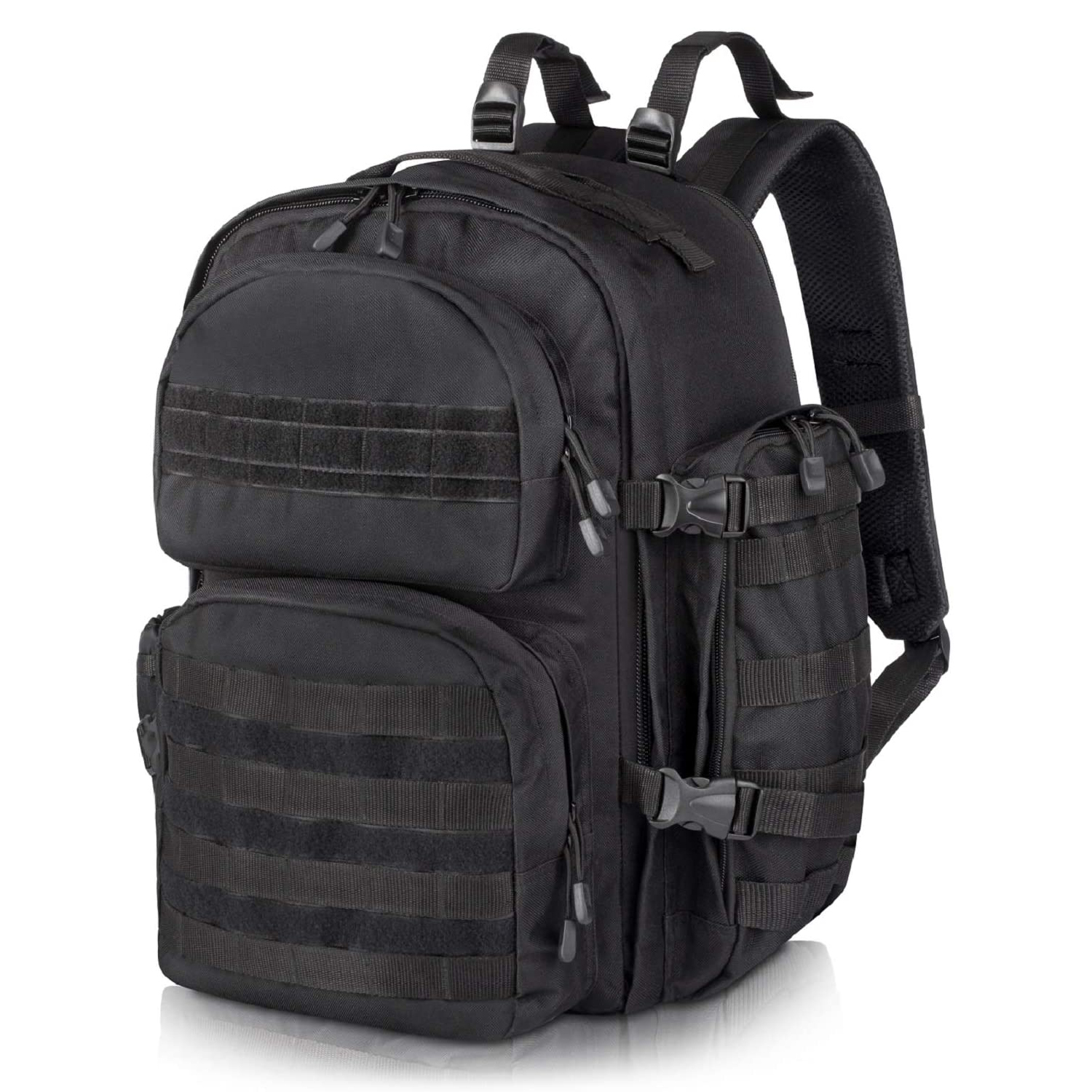 Black Military Tactical Backpack for Men Ideal for Hiking, Camping, Trekking, Outdoor and