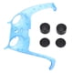 thumbnail image 4 of Accesorios de controlador Controlador translúcido Placa frontal Empuñaduras de pulgar para controlador inalámbrico PS5 DualSense Azul, 4 of 14