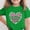 Green, variant on ITSAME Girls Crewneck T-Shirts Mothers Day Print Short Sleeve Summer Loose Casual Tops Pink Size 7-8