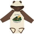thumbnail image 3 of Inktastic My First Camping Trip-camping Hedgehog Boys or Girls Long Sleeve Baby Bodysuit, 3 of 5