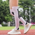 thumbnail image 5 of Calcetines de fútbol antideslizantes y resistentes al desgaste: calcetines deportivos de compresión para pantorrillas para maratón, 5 of 5