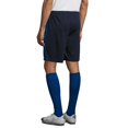 thumbnail image 3 of SOLS - Pantalones cortos de fútbol estilo Olímpico para hombre (Azul Marino Francés/Azul Real), 3 of 3