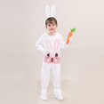 thumbnail image 1 of Niños Animal conejo blanco Cosplay disfraz niños mono jardín de infantes niñas vestido niños Pascua conejito baile ropa Sets130cm Gao Jinjia LED, 1 of 2