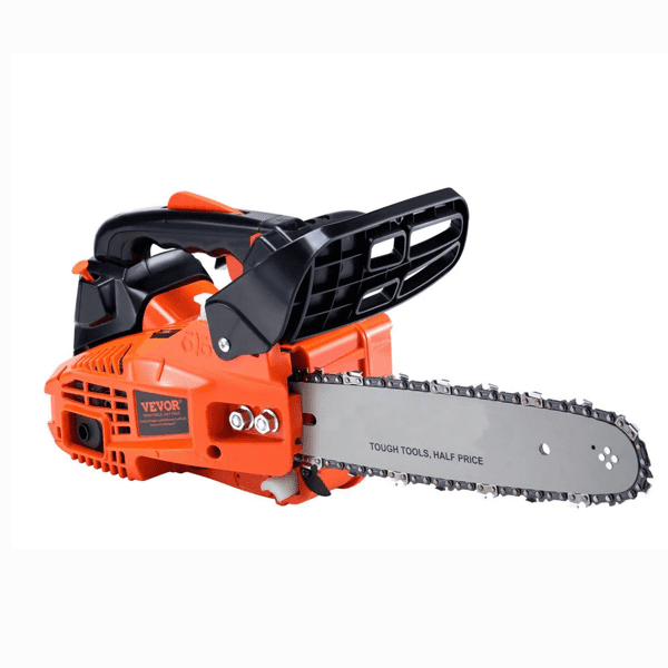 25.4CC 12" Gas Chainsaw, 1.2HP Gasoline Powered, Handheld Cordless Petrol Saw for Tree Trimming, Branch Cutting & Land Clearing