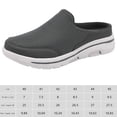 thumbnail image 2 of Zapatillas de deporte para hombre para caminar, transpirables, sin cordones, ligeras, con puntera cerrada, con soporte para el arco para interiores y exteriores, 2 of 9