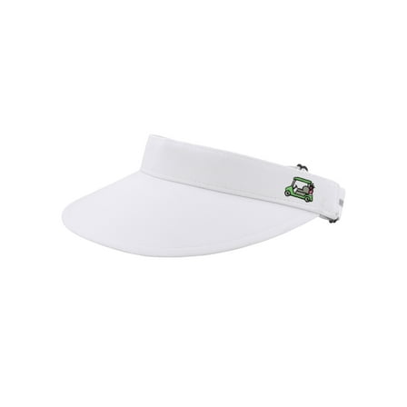 Athletic Works Women's Low Profile Visor White