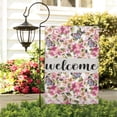 thumbnail image 3 of Spring Summer Multicolored Flower Leaves Garden Flag 12.5x18 Inch Double Side for Outdoor Courtyard Garden Decor Flowers Welcome Holiday Flag for Outside Decoration, 3 of 4