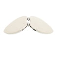 thumbnail image 5 of Unique Bargains 1 Pc Heart-shape Makeup Mirror for Travel Vacation Beige PU ABS Glass, 5 of 5