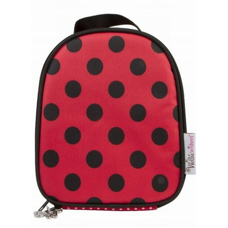- Wellie Wisher Ladybug Lunchbag American Girl Insulated Polka Dot Lunch Box Tote