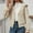Beige, variant on Women's Comfortable Autumn And Winter New Fashionable Loose Casual Jacket Rainbow Knit Shawl Women Sweaters Jackets Oversized Leopard Sweater Cardigan Blouse 3xxx Light Cardigans for Women Summer