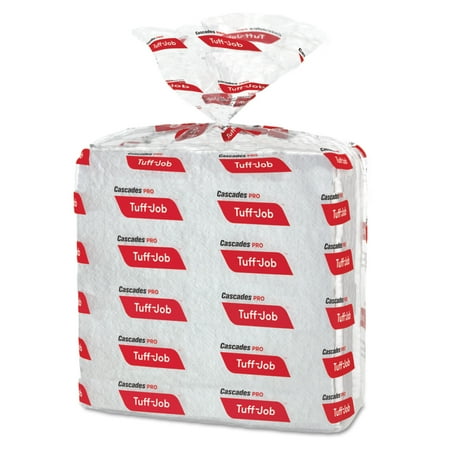 - Cascades PRO Tuff-Job S400 DRC Wipers, Heavy,12 x 13, White, 60/Pack, 18 Pk/Carton