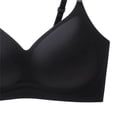 thumbnail image 3 of Tsesme Women's Bra Wireless and Adjustable Shoulder Straps Bralette, Push up Full Cup Seamless Bra, 3 of 5