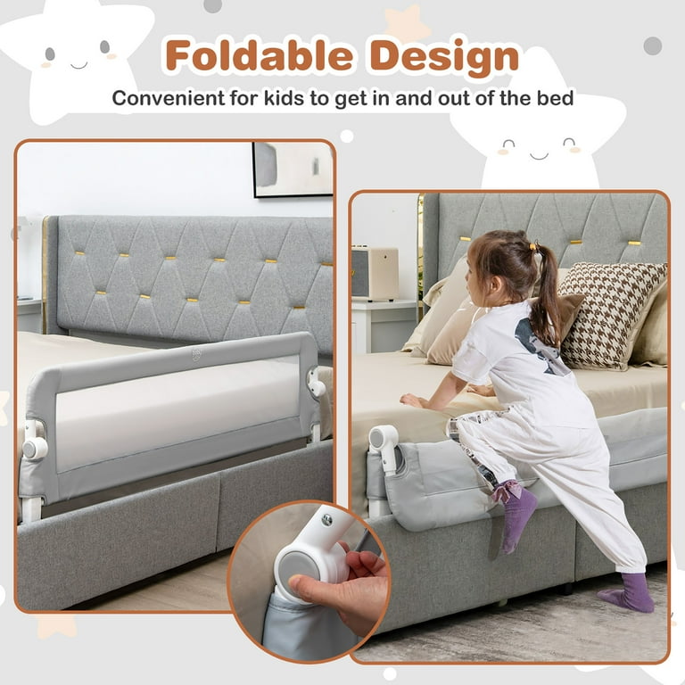 Toddler Bed Rail Guard for Kids