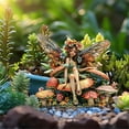 thumbnail image 5 of Wind Fairy with Acrylic Ground Inserted Outdoor Courtyard Decoration Prop, 5 of 5