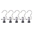 thumbnail image 1 of Pinzas para ropa Ljstore que ahorran espacio, ganchos de viaje para colgar sombreros, pantalones, botas de acero inoxidable, ganchos para armario, ganchos para ropa, pinzas para colgar calcetines,, 1 of 5
