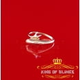 thumbnail image 4 of King of Blings 10K Real Yellow Gold With 0.02 CT Real Diamond Ladies Ring Size 7, 4 of 11