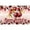 B, variant on LUUFILx Red Gold Floral Happy Birthday Party Backdrop Girls Women's Birthday Photography Background with Flowers Butterflies Birthday Decoration Sign Banner