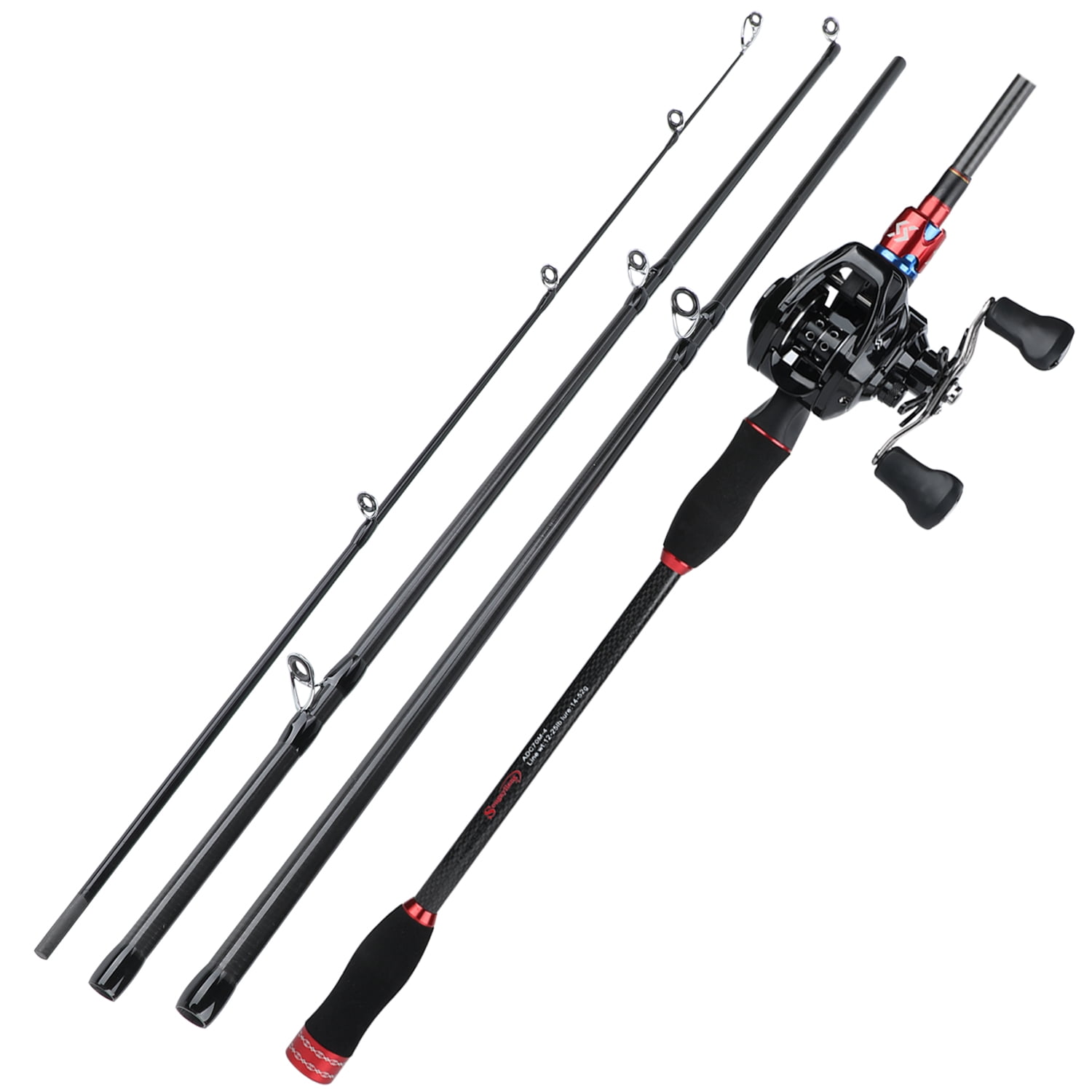 Sougayilang Baitcaster Fishing Rod Reel Combo 5 10 6 10 Rod And Sougayilang Baitcaster Fishing Rod Reel Combo 5 10 6 10 Rod And