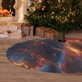 thumbnail image 5 of KLL 48" Christmas Tree Skirt Cool Dolphin Xmas Tree Skirts Mat for New Year Xmas Holiday Party Indoor Outdoor Home Decoration, 5 of 5
