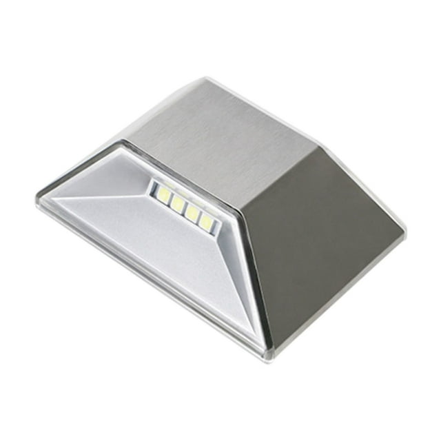 Solar Lights Outdoor Patio Decorative Stair Steps Lights Plastic High Transmittance High Brightness Lights