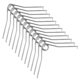 thumbnail image 4 of Stainless Steel Replacement Spring for Pruning Shears Gardening Use Silver Color 12 Pieces, 4 of 4