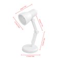 thumbnail image 3 of Lampe de Table 2W 180° Réglable Pliable Lumière de Lecture Protection des Yeux Lumière de Nuit, Blanc, 3 of 7