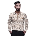 thumbnail image 1 of BESTMAN Slim FitÂ&nbsp;ShirtsÂ&nbsp;For Men Button DownÂ&nbsp;Long Sleeve PrintedÂ&nbsp;ShirtsÂ&nbsp;For Boys, 1 of 5