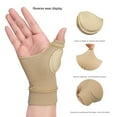 thumbnail image 2 of Compression Wrist Thumb Band Belt Carpal Tunnel Hands Wrist Support Brace Strap Sleeve Golf Tenosynovitis Arthritis Gloves, 2 of 6