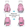 thumbnail image 4 of Mochila Rolling Tilami 45 cm con 2 ruedas para niños y niñas, 4 of 6