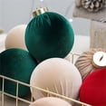 thumbnail image 3 of 8 Cm / 12 Unidades Adornos Navideños Para Árboles De Navidad Tejido Suave Perfectos Para Decoraciones Festivas Y Fiestas Navideñas Ideales Para Hogares, Tiendas Y Árboles De Navidad, 3 of 3