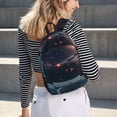 thumbnail image 6 of Naloa Astronaut Helmet Reflections Canvas Backpack for Men Women Rucksack Casual Travel Daypack College Tote Satchel Bookbag for Teens-Medium, 6 of 7