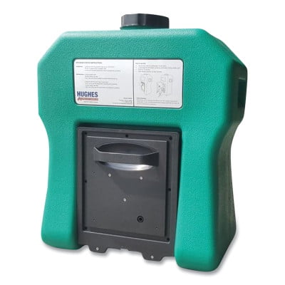Hughes Safety Showers Eyewash Station,Green,Portable,16 gal. 16GFEW